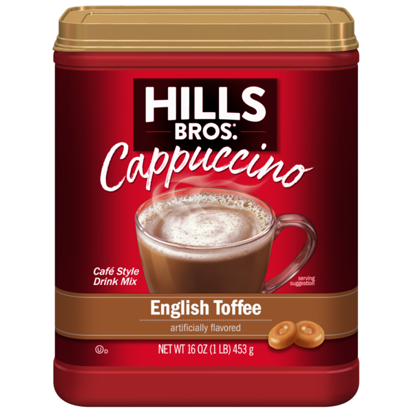 Hills Bros. English Toffee Cafe Style Drink Mix