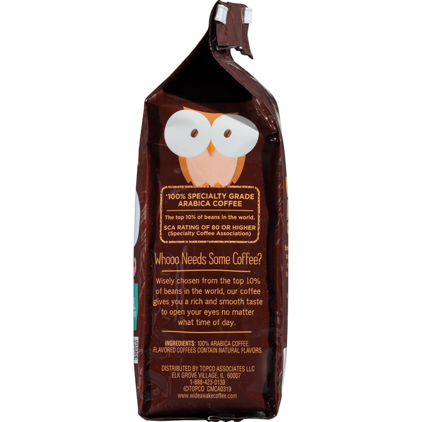 Wide Awake Light Roast Sea Salt Caramel Ground Coffee