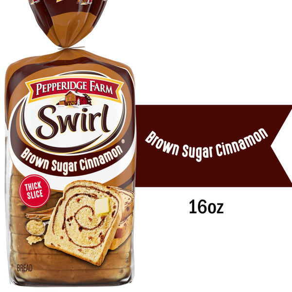 Pain en spirale au sucre brun et à la cannelle de Pepperidge Farm