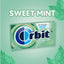 Gomme à mâcher Orbit Sweet Mint sans sucre - Pack individuel