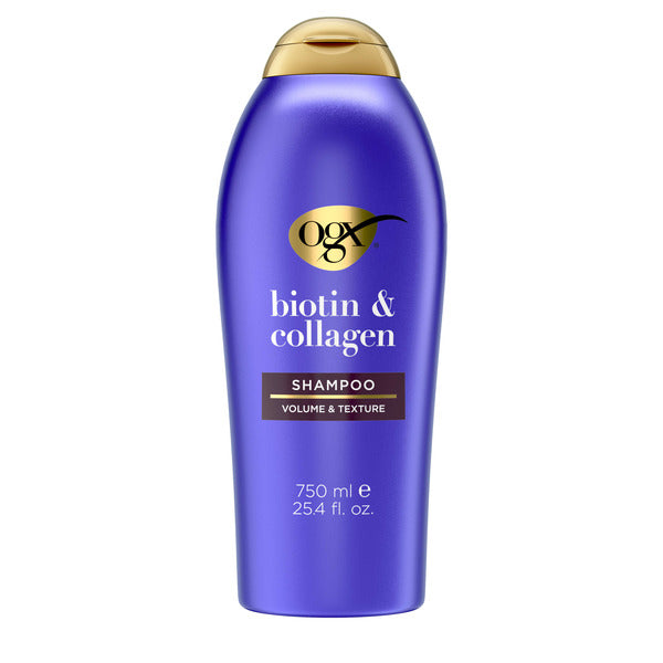 OGX Thick & Full Biotin & Collagen Volumizing Shampoo, 25.4 fl. oz