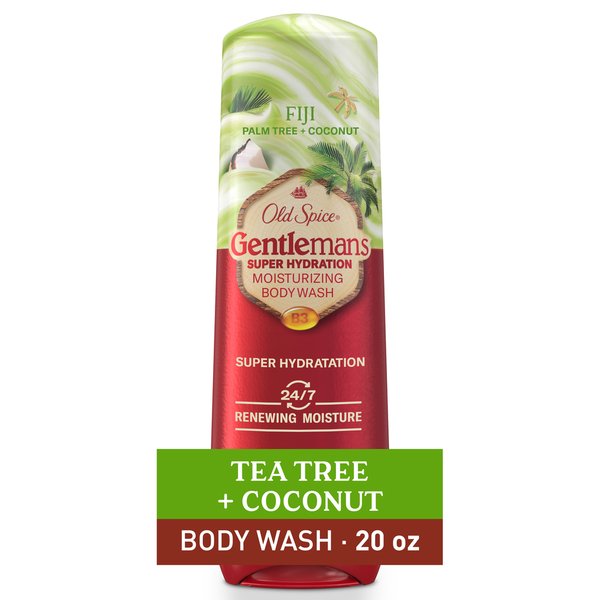 Old Spice Super Hydration Gel de Ducha para Hombre - Fiji con Palma y Coco