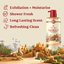 Old Spice Gel de Ducha para Hombre - Azúcar Moreno y Manteca de Cacao