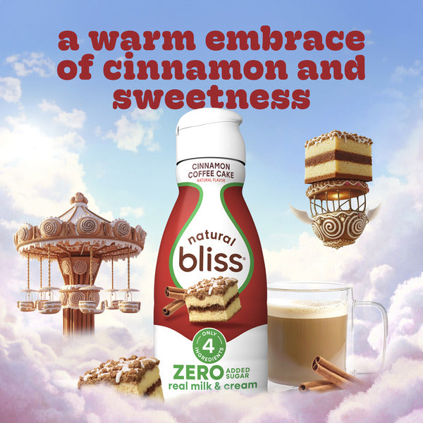 Crème à café Coffee Mate Natural Bliss au goût de gâteau à la cannelle