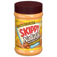 Beurre de cacahuète crémeux naturel SKIPPY avec miel