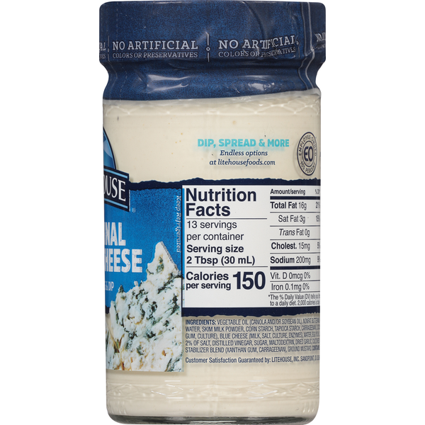 Litehouse Original Blue Cheese Dressing & Dip