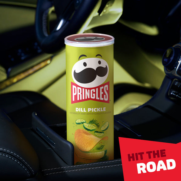 Crisps de pommes de terre Pringles au cornichon à l'aneth - 5,5 oz