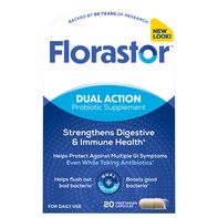 Suplemento probiótico diario Florastor en cápsulas vegetales