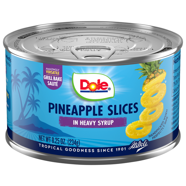 Dole Pineapple Slices in Heavy Syrup