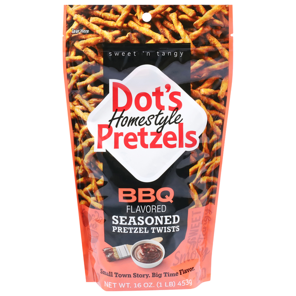 Torsades de bretzel au goût BBQ de Dot
