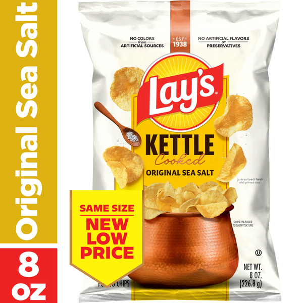 Papas Fritas Lay's Kettle Cooked, Original