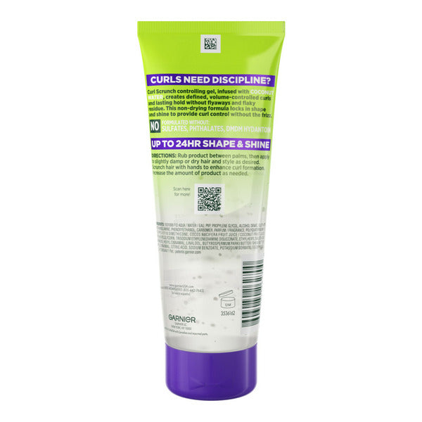 Gel de contrôle Garnier Curl Scrunch avec eau de coco