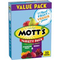 Mott's Sin Gluten Sabor a Frutas Berries y Variados