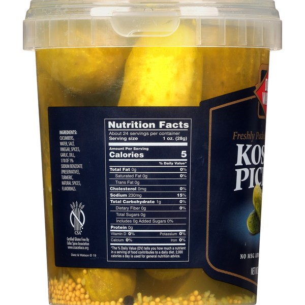 Pepinillos Kosher Dietz & Watson