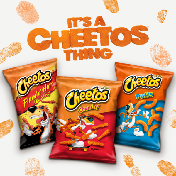 Cheetos Puffs Flamin' Hot Cheese Snacks