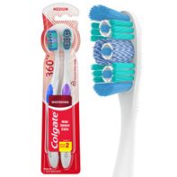 Cepillo de dientes medio Colgate para una limpieza efectiva