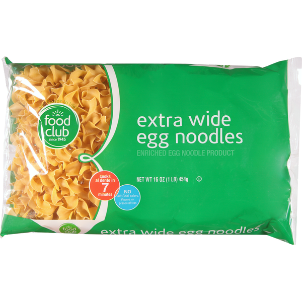 Nouilles aux œufs extra larges Food Club