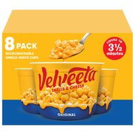 VELVEETA Shells & Cheese Original Microwavable Meal