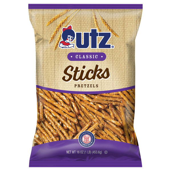 Bâtonnets de bretzel classiques Utz - Délice croustillant