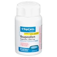 TopCare Ibuprofen Softgels, 200 mg