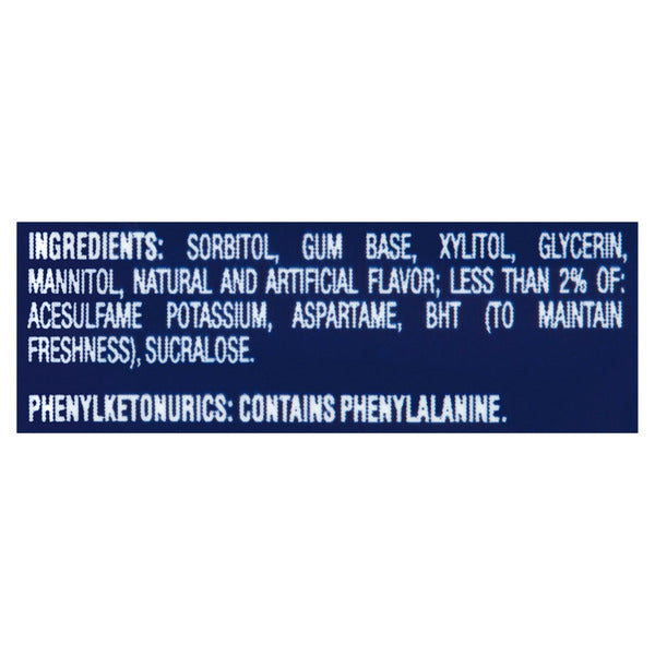 Gomme sans sucre Trident Perfect Peppermint
