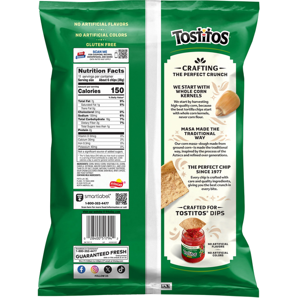Tostitos Hint of Lime Tortilla Chips