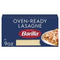Lasagna Barilla Listo para Hornear - Pasta de Sémola de Trigo Premium