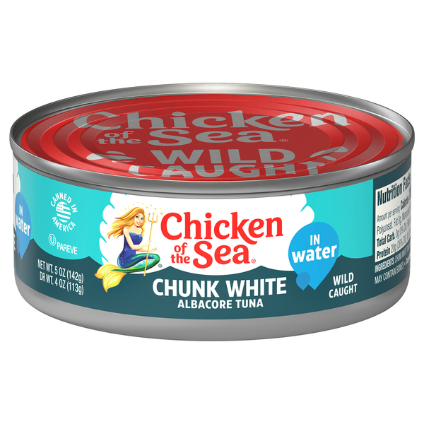 Atún Albacora Blanco en Agua de Chicken of the Sea