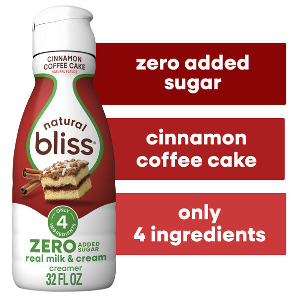 Crème à café Coffee Mate Natural Bliss au goût de gâteau à la cannelle
