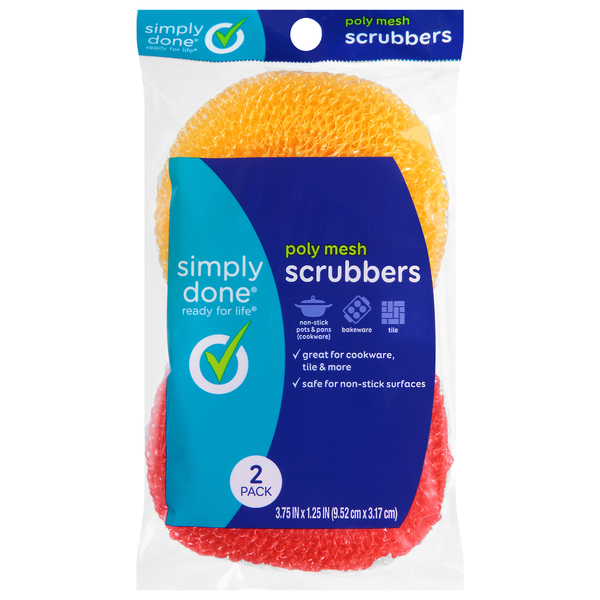 Simply Done Poly Mesh Scrubbers