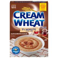 Céréales chaudes Cream of Wheat, sucre brun à l'érable