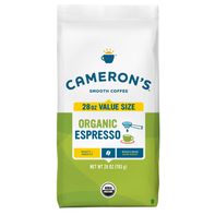 Café en grains bio torréfié foncé de Cameron
