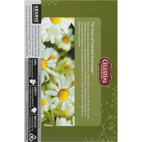 Capsules K-Cup de thé aux herbes Celestial Seasonings - Sans caféine
