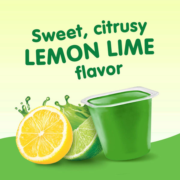 Gels Juteux Saveur Citron Vert Zéro Sucre Snack Pack