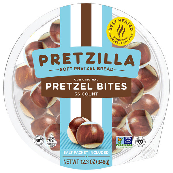 Pretzilla sin OGM Bocados de Pretzel Suaves
