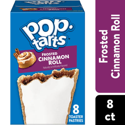 Pop-Tarts Frosted Cinnamon Roll Toaster Pastries - 8 Count