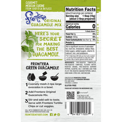 Mélange de Guacamole Original Frontera