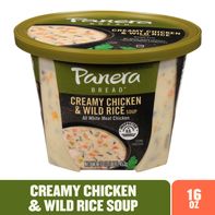 Panera Bread Creamy Chicken & Wild Rice Soup Cup