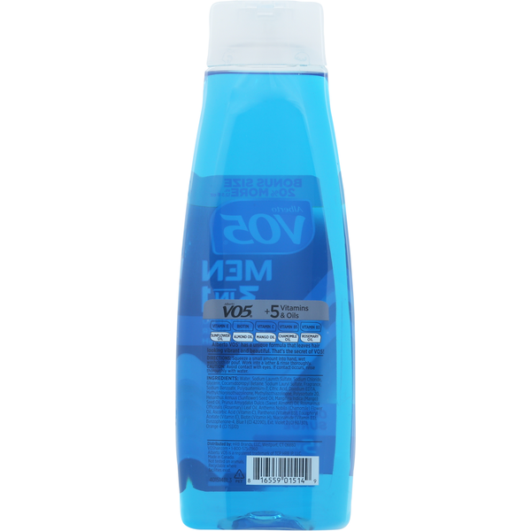 Alberto VO5 Shampoo, Après-shampooing et Gel Douche 3-en-1 - Océan Surge