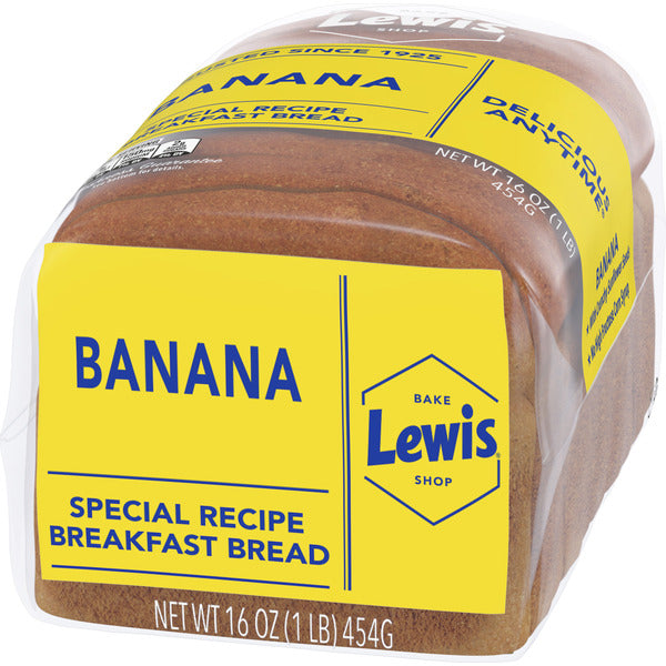 Pain de Banane pour le Petit Déjeuner de Lewis Bake Shop