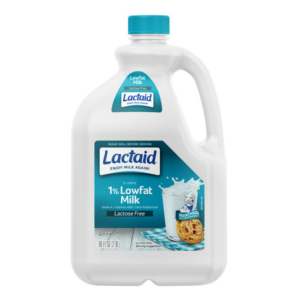 Lait sans lactose Lactaid faible en matières grasses