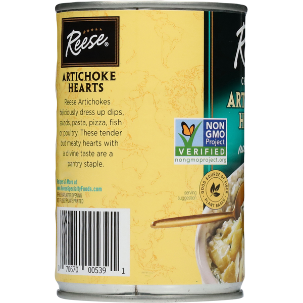 Reese's Chopped Artichoke Hearts - Premium Quality
