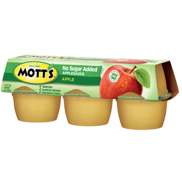 Compota de Manzana Mott's Sin Azúcar Añadido