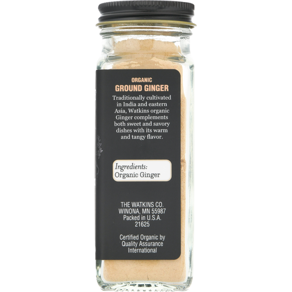 Watkins Organic Ground Ginger - Premium Spice