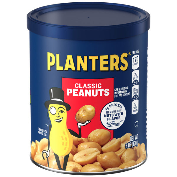 Cacahuetes Tostados Clásicos de Planters - 6 OZ