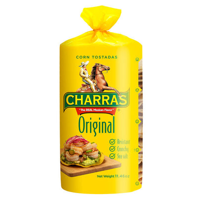 Tostadas Charras Original Corn Tostadas