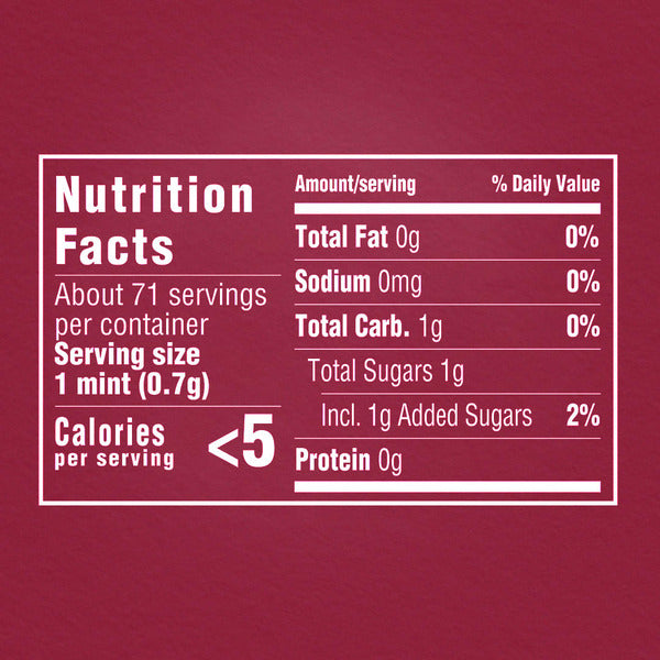 Altoids Cinnamon Sugar Free Breath Mints - Single Pack