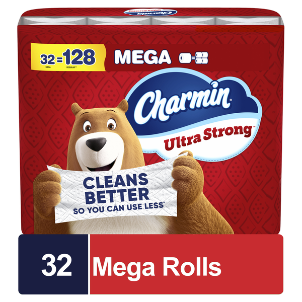 Charmin Ultra Strong Toilet Paper - 32 Mega Rolls