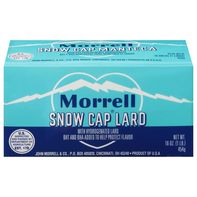 John Morrell Snow Cap Lard