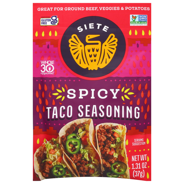 Sazonador Picante para Tacos Siete